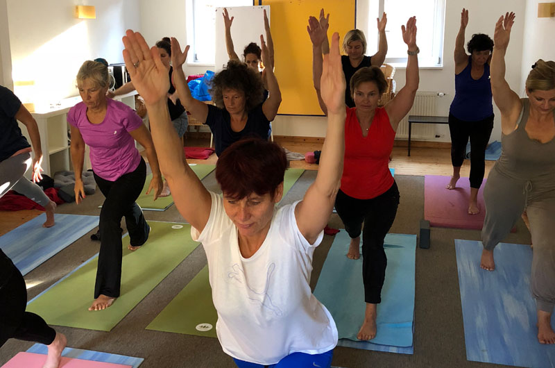 Yoga auf Korfu